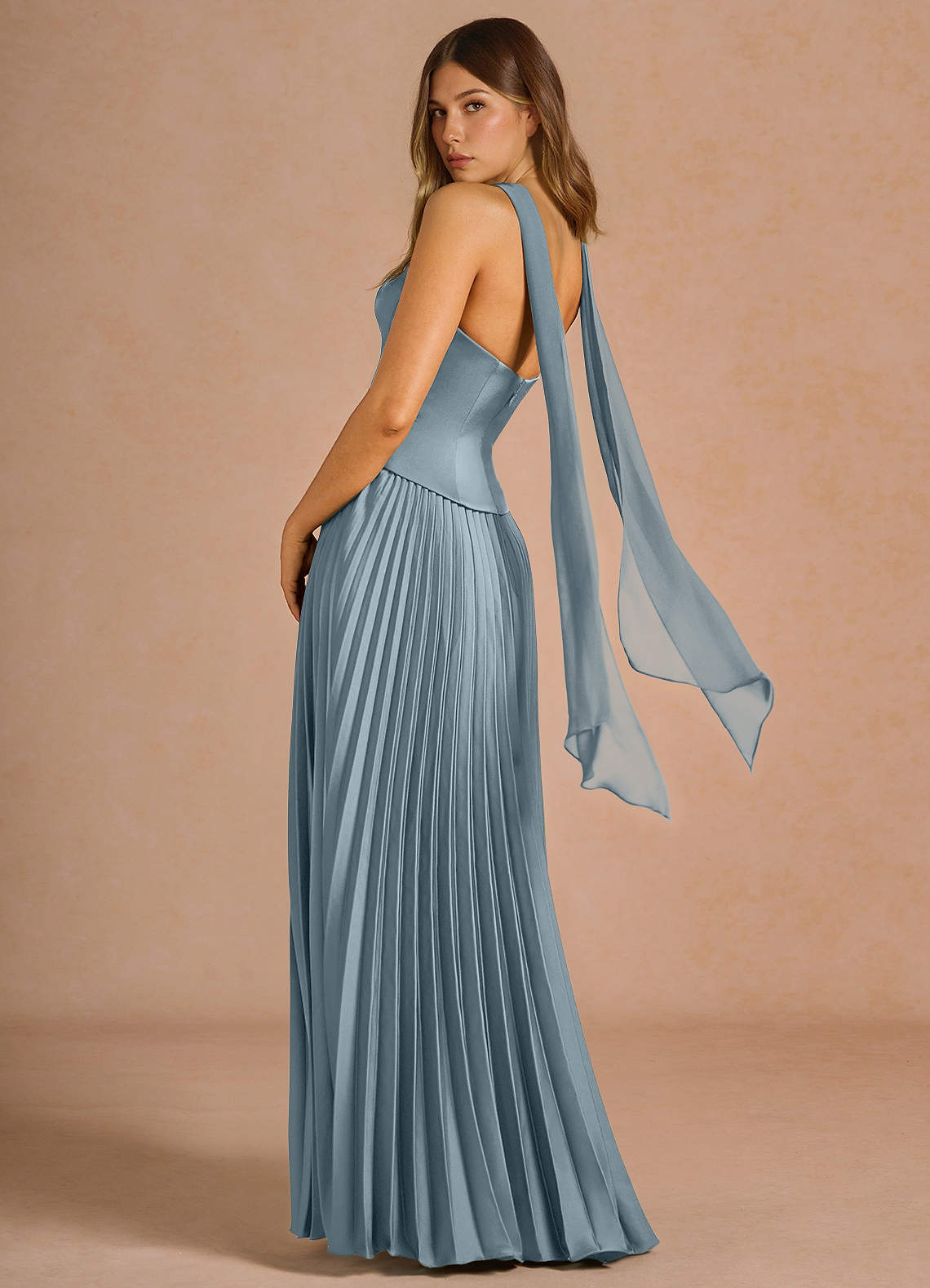 Rylan Powder Blue Maxi Dress