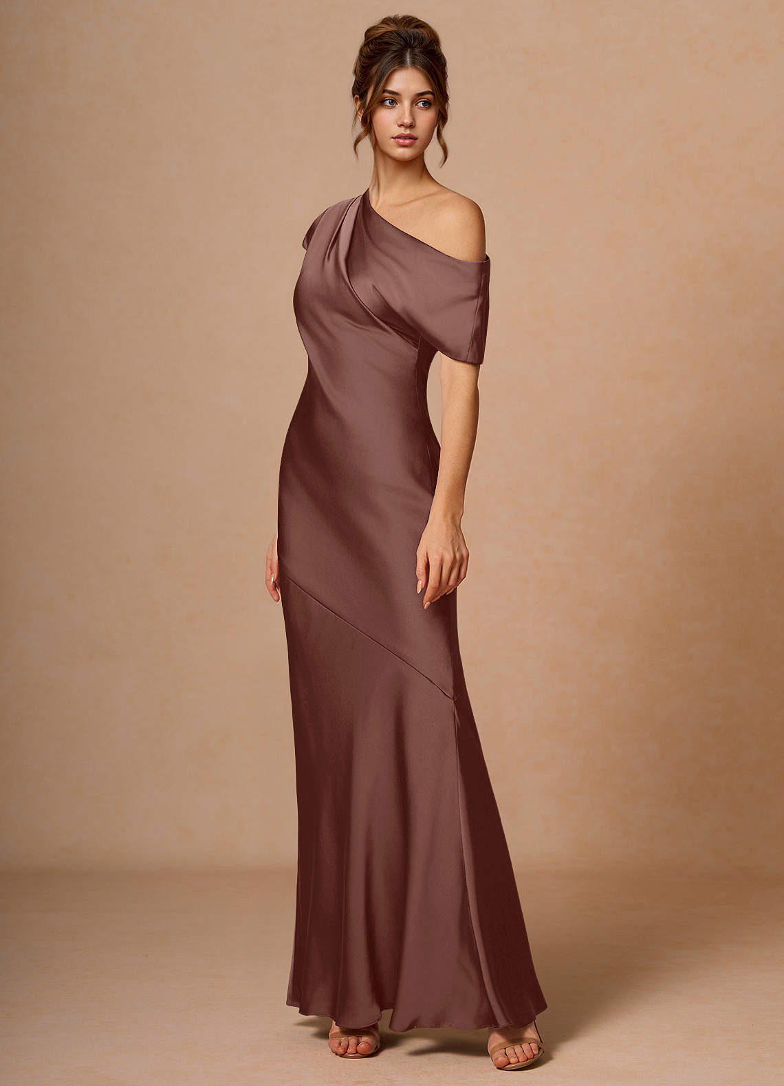 Emersyn Mocha Coco Maxi Dress