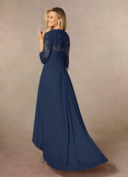 Dark Navy Sheath Sweetheart Sequins Lace Dress