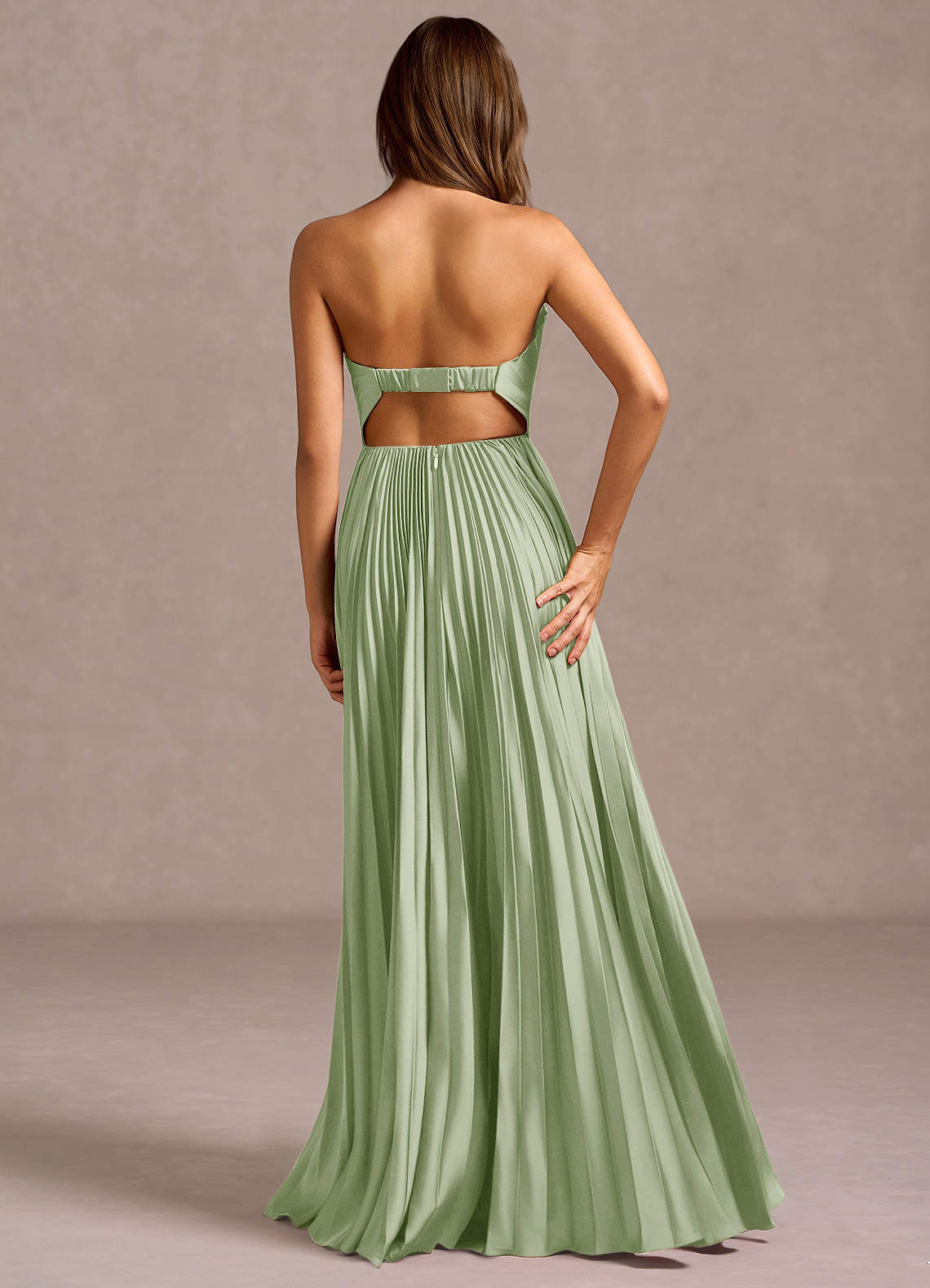 Kaia Light Green Maxi Dress  Dress
