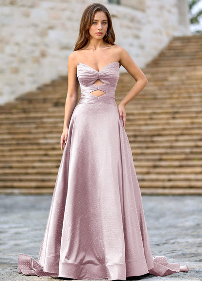 Ione Rose A-Line Prom Dress