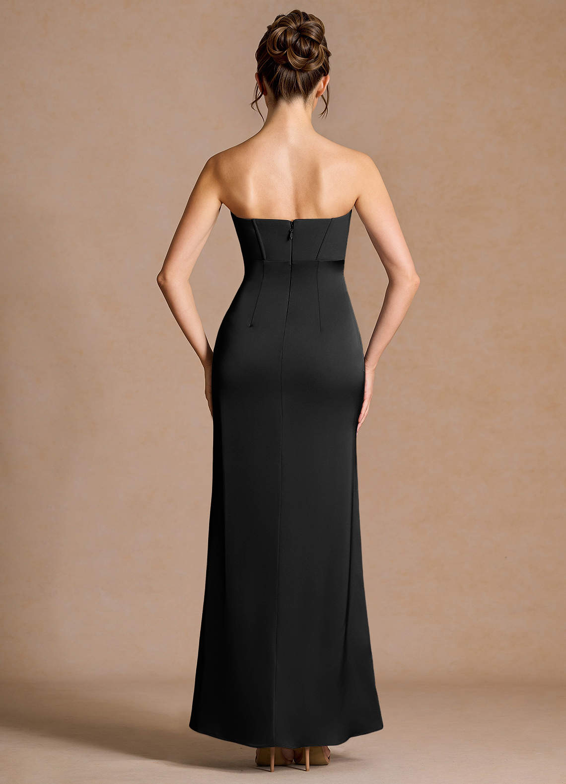 Selene Black Maxi Dress