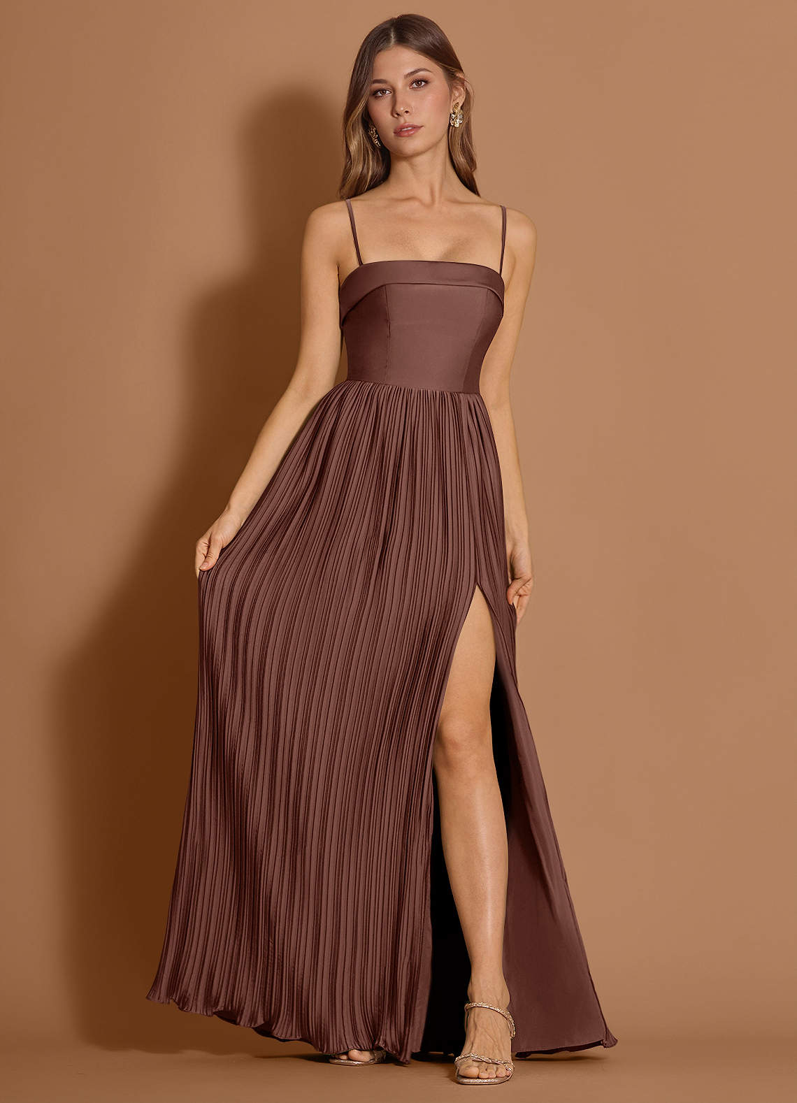 Nayeli Mocha Coco Maxi Dress