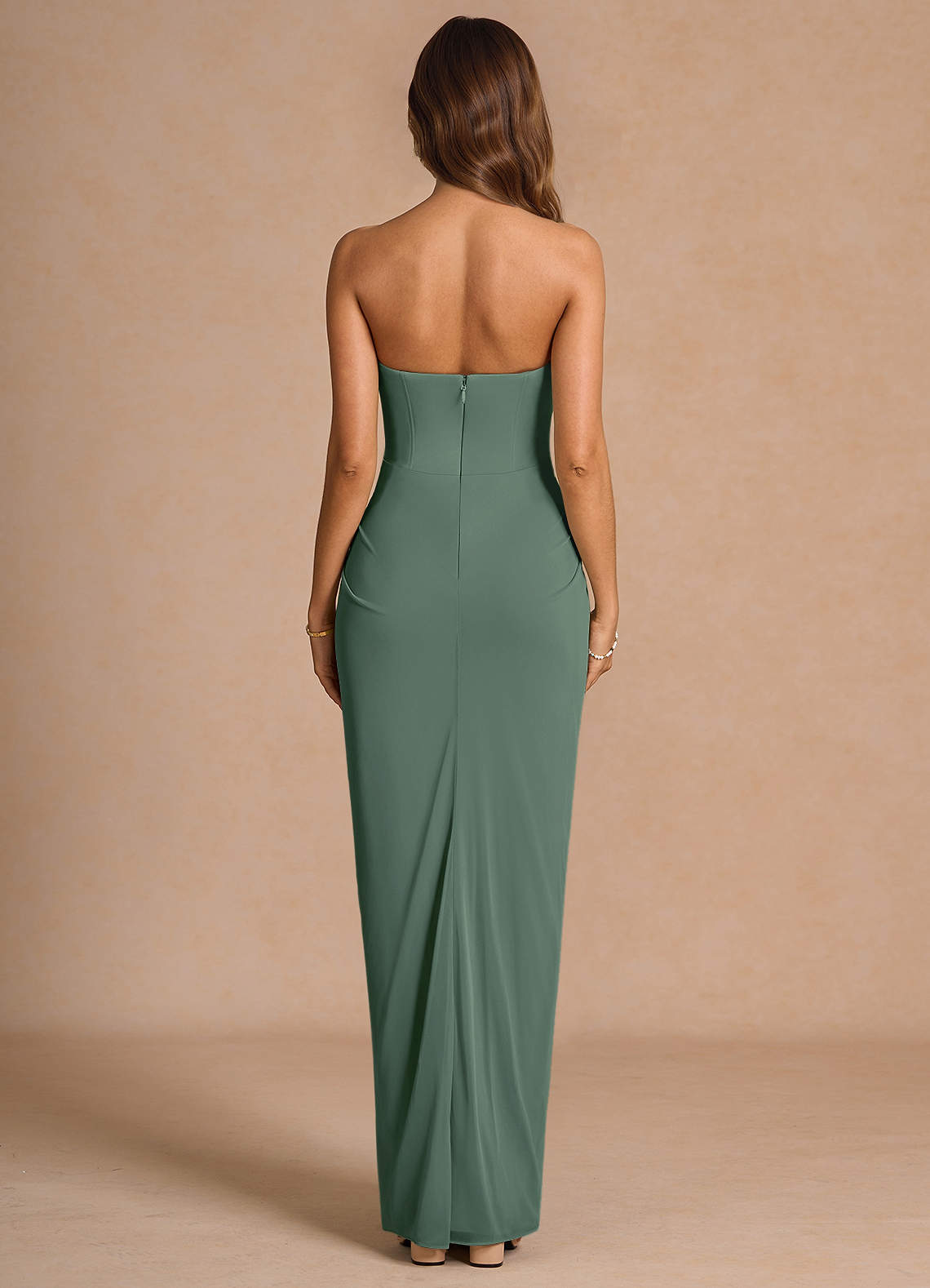 Anais Eucalyptus Maxi Dress