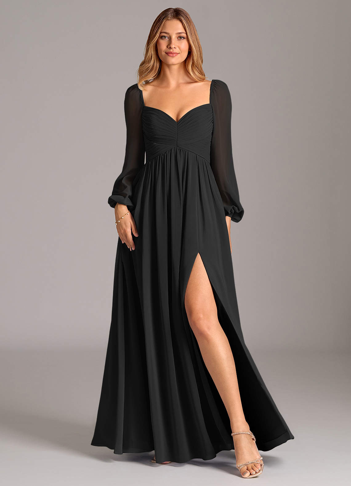 Bella Black Maxi Dress