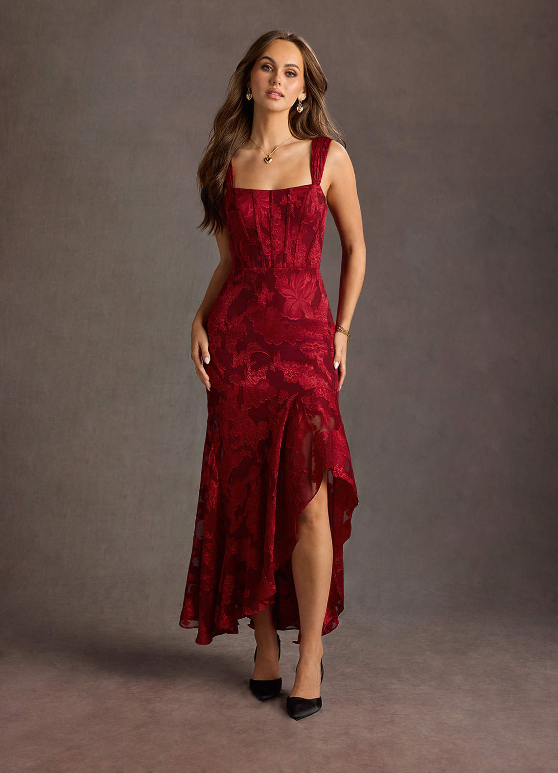 Remi Ruby Red Maxi Dress