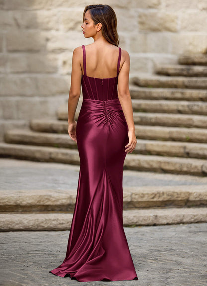 Lush Ankara Red Square Neck Prom Dress  Dress