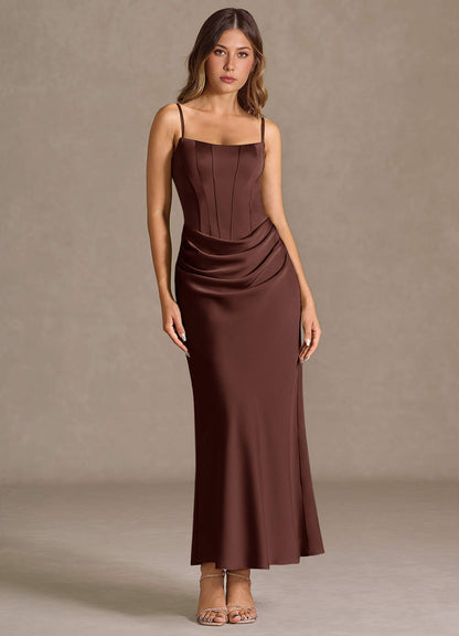 Katelyn Mocha Coco Maxi Dress  Dress