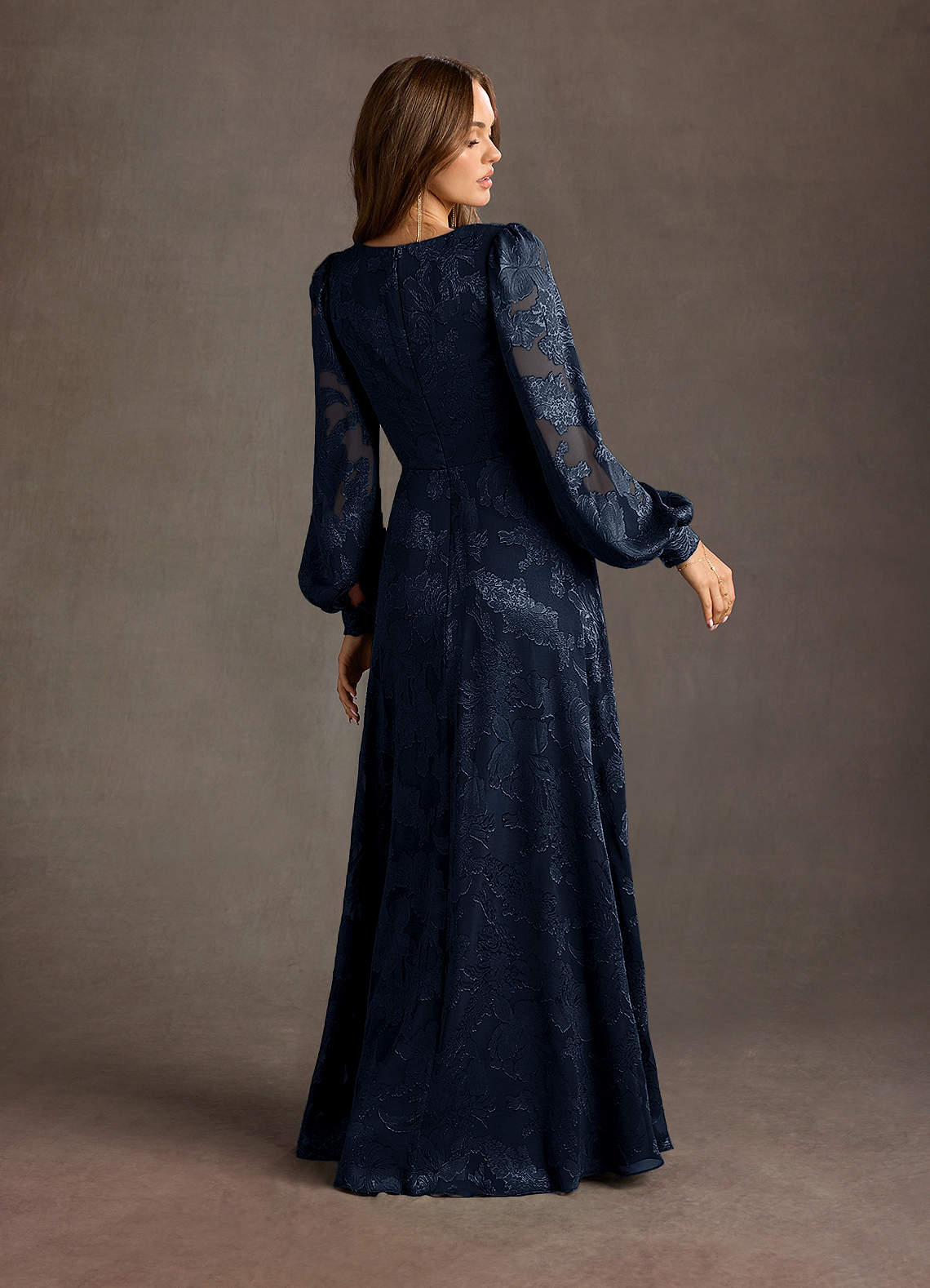 Cerise Navy Maxi Dress  Dress