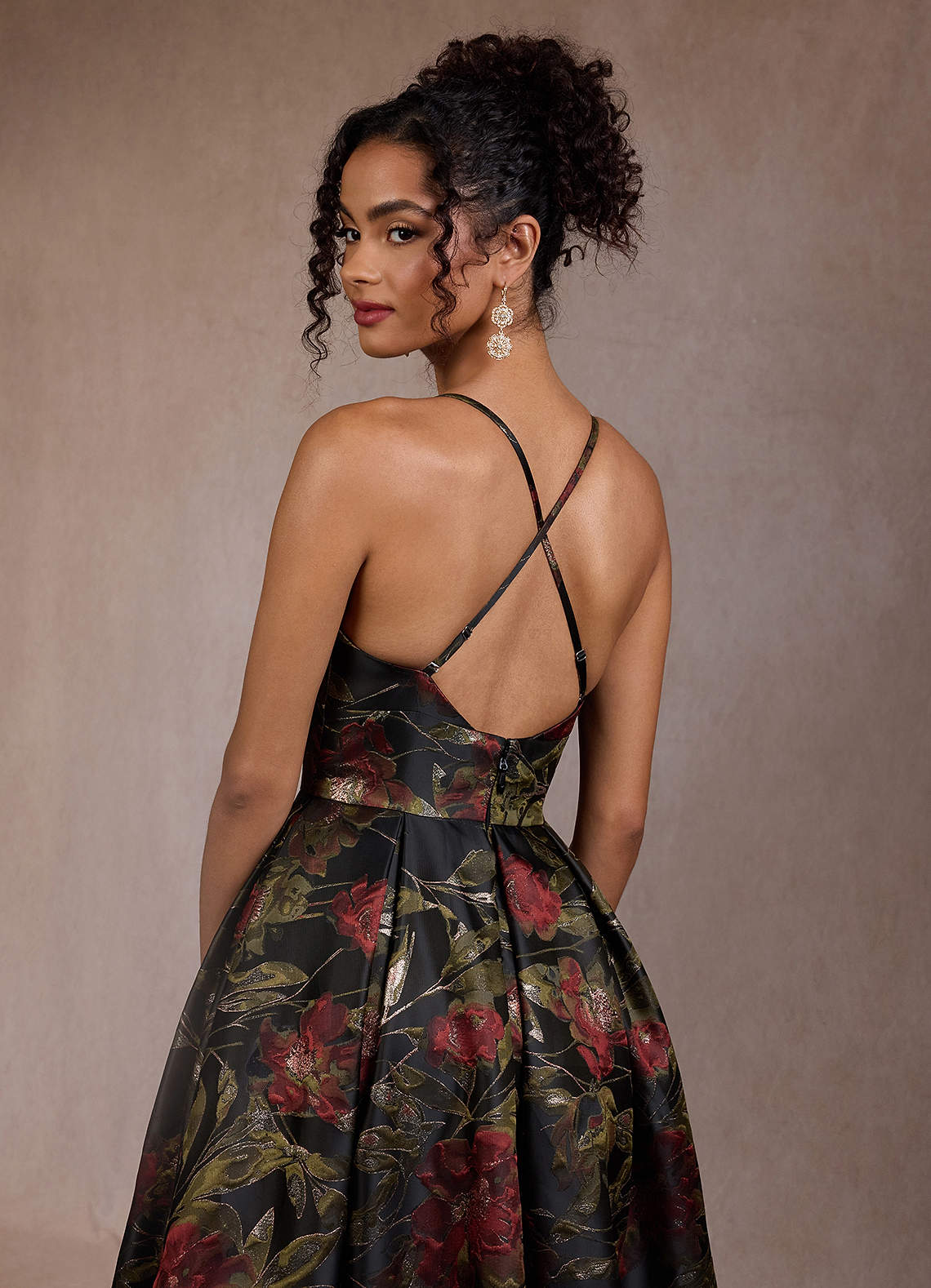 Yara Midnight Rose Maxi Dress