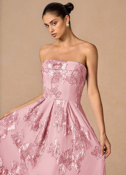 Evangeline Pink Maxi Dress