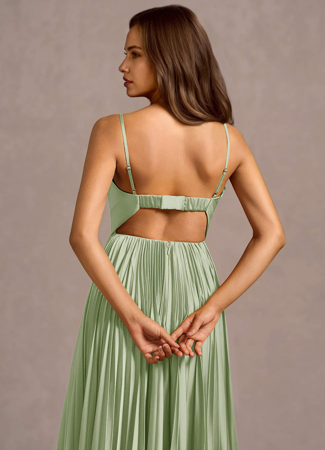 Kaia Light Green Maxi Dress  Dress