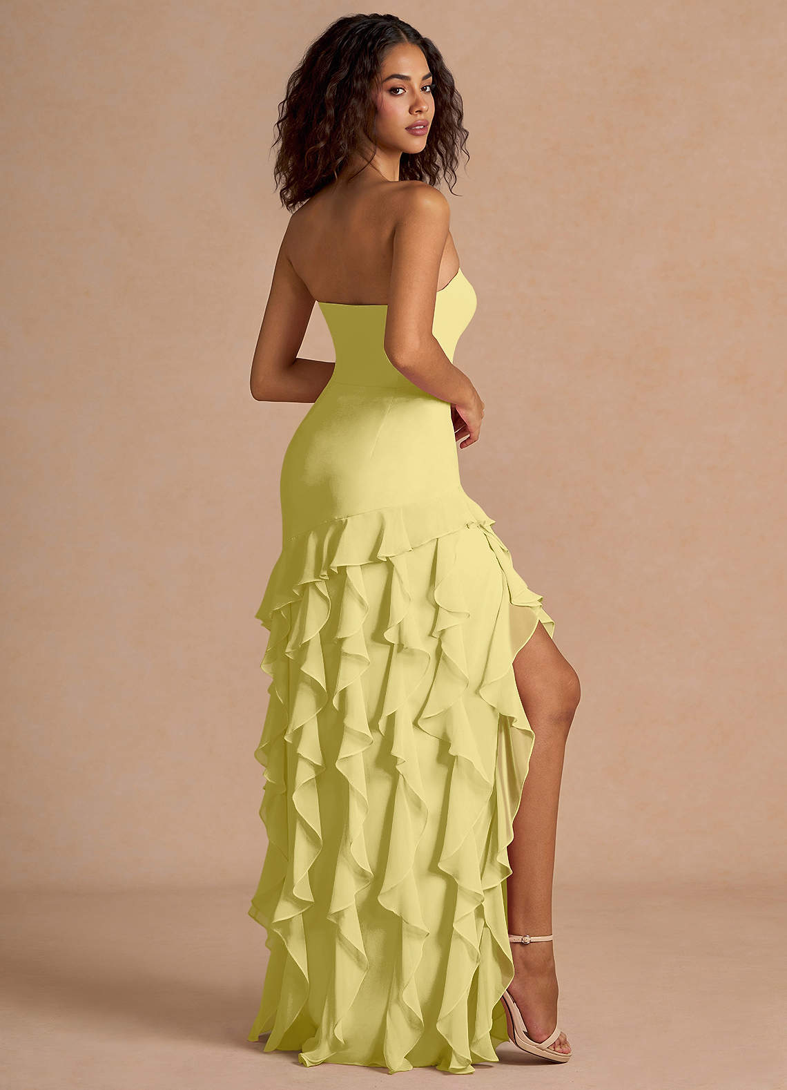 Kylee Lemon Sorbet Maxi Dress