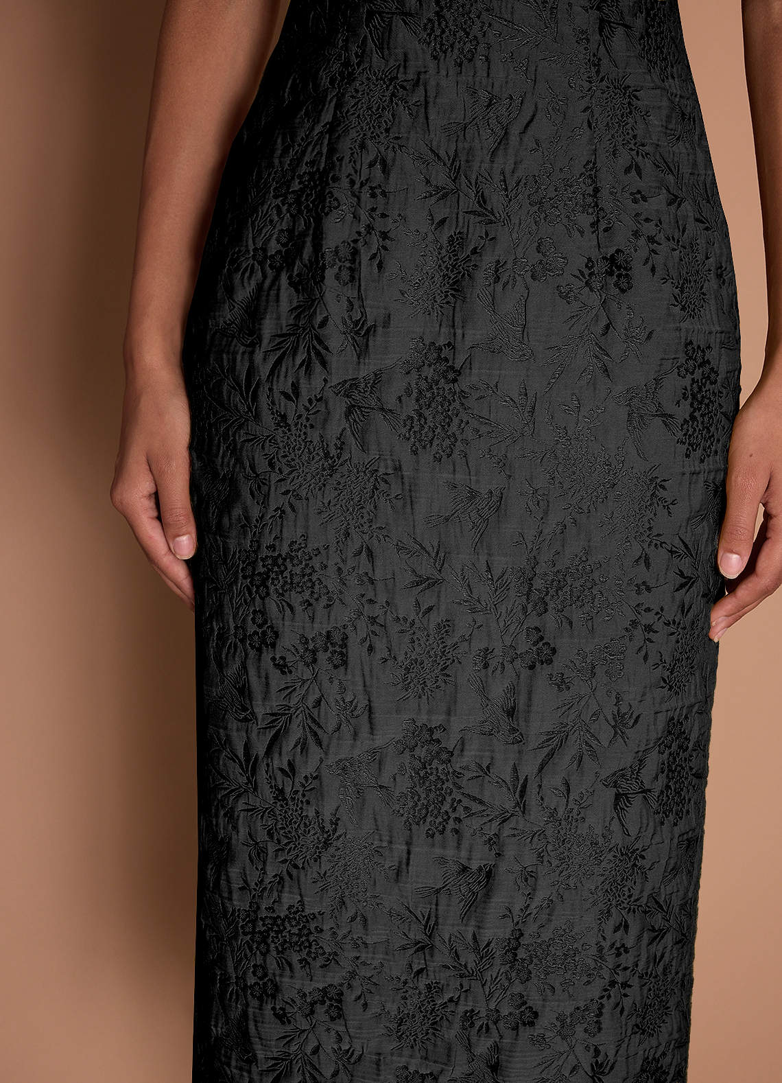 Corie Black Midi Dress