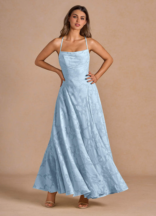Irelia Sky Blue Maxi Dress