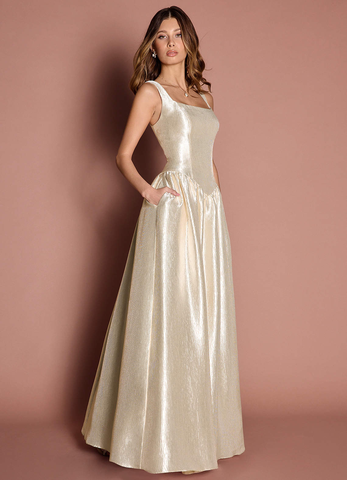 Kelly Cream Maxi Dress  Dress