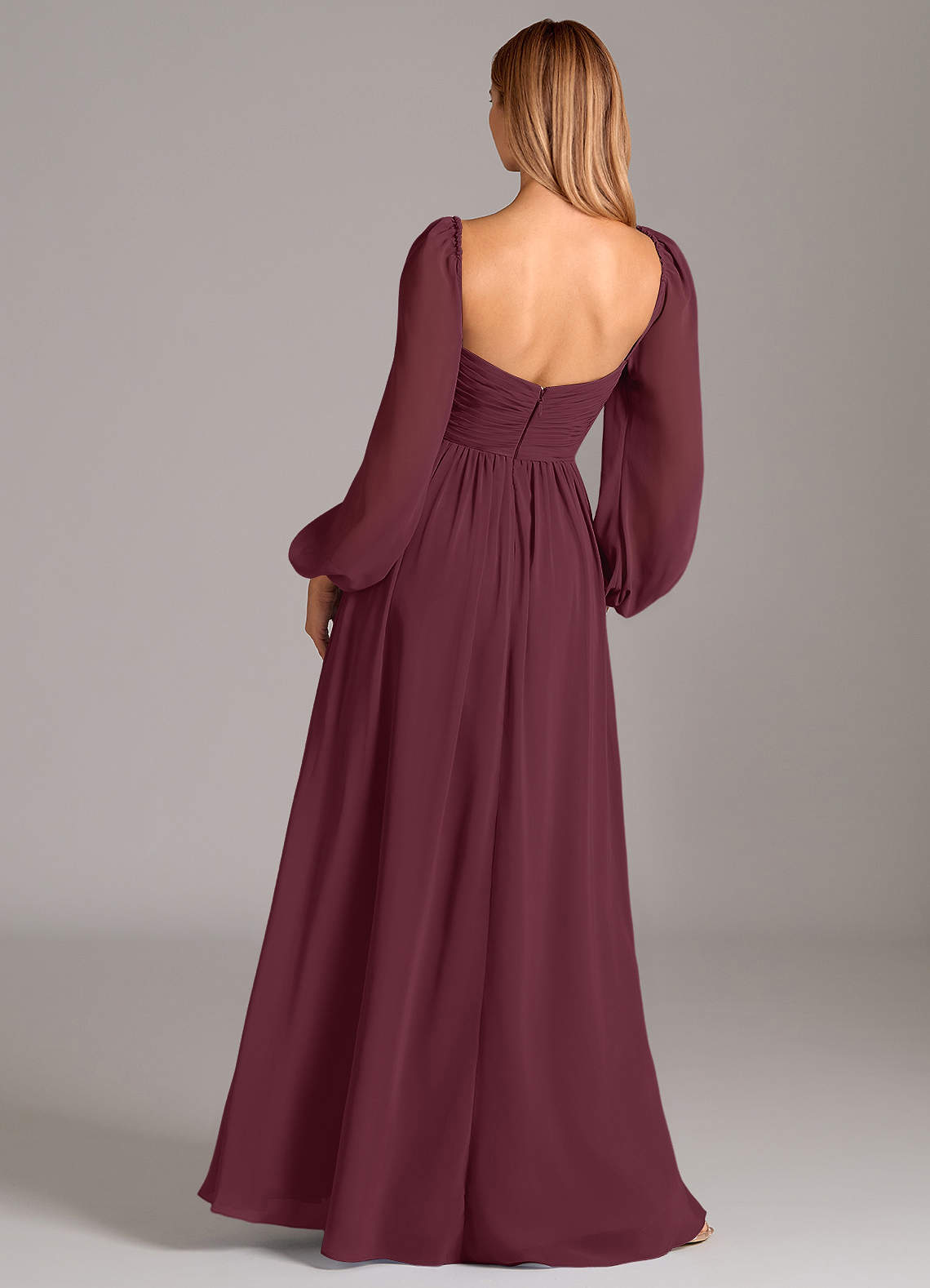 Bella Wine Maxi Dress