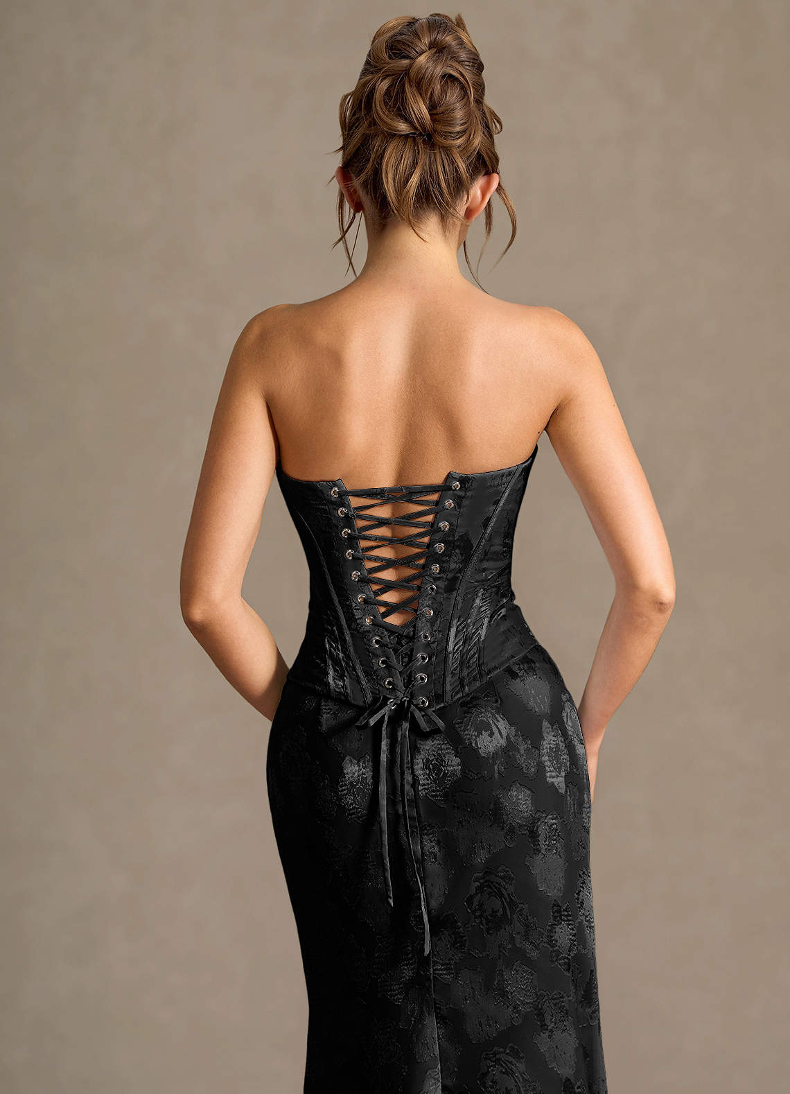 Alyssa Black Corset Two-Piece Dress  Dress