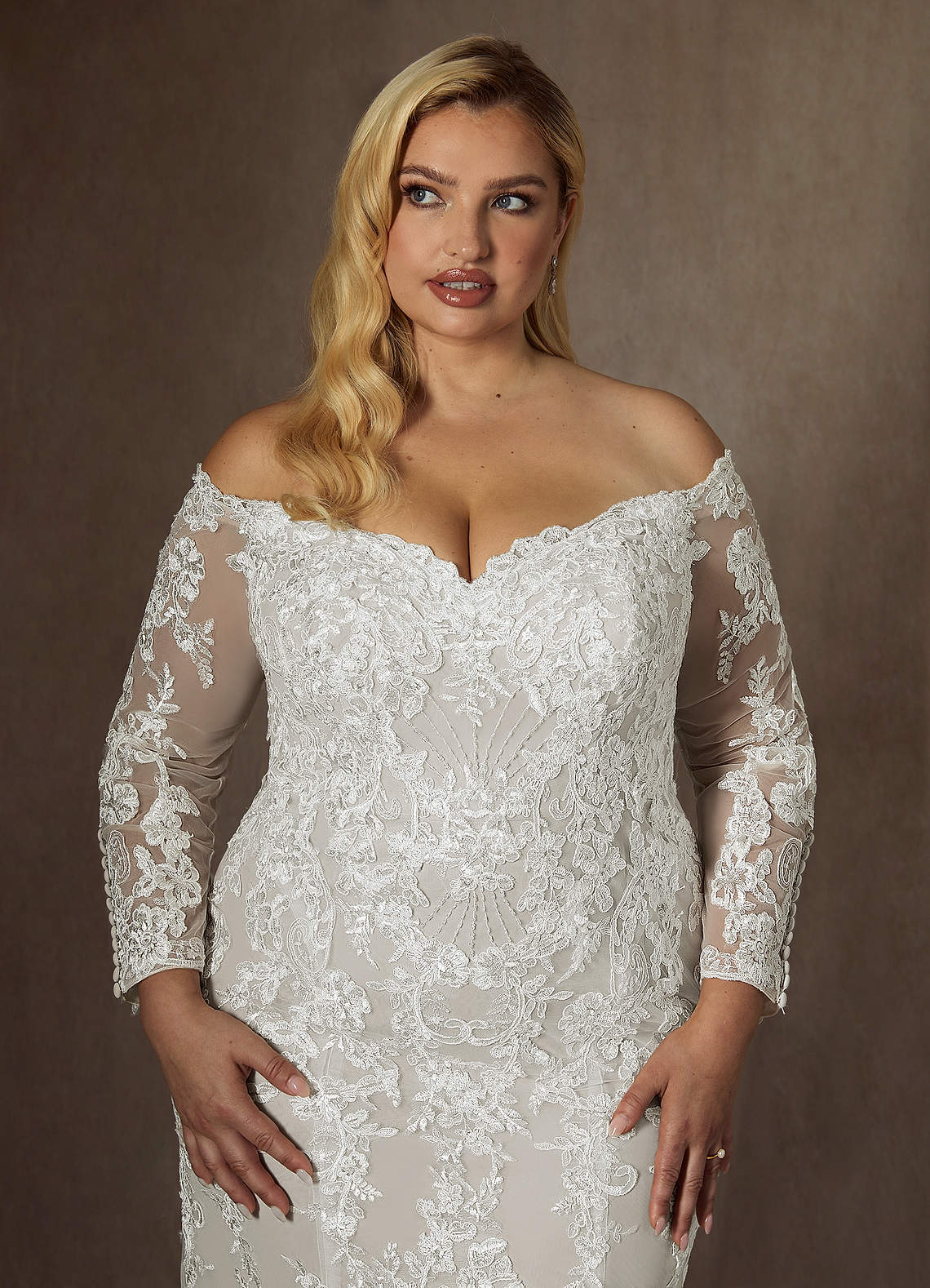 Diamond White Mermaid Sequins Tulle Dress