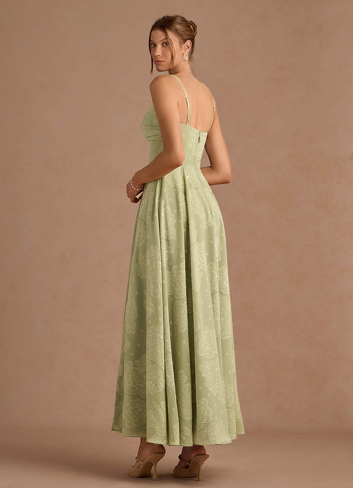Evienne Celadon Maxi Dress