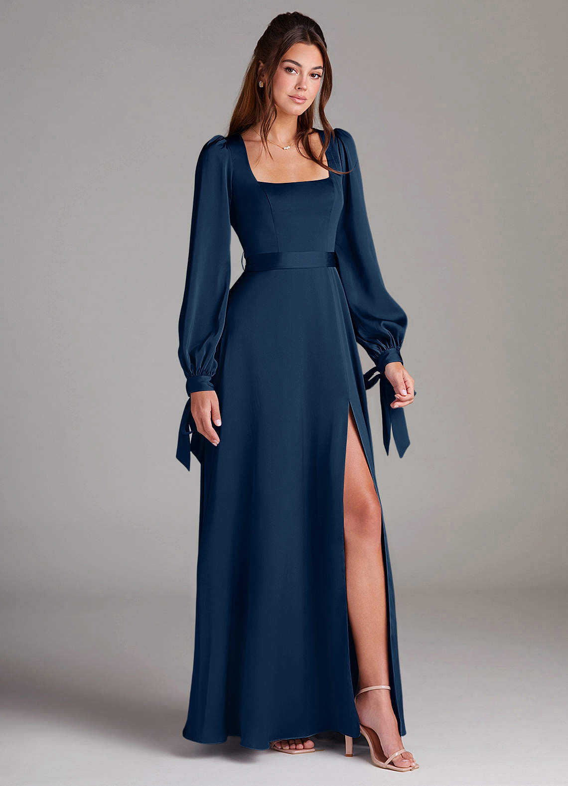 Leonia Navy Maxi Dress