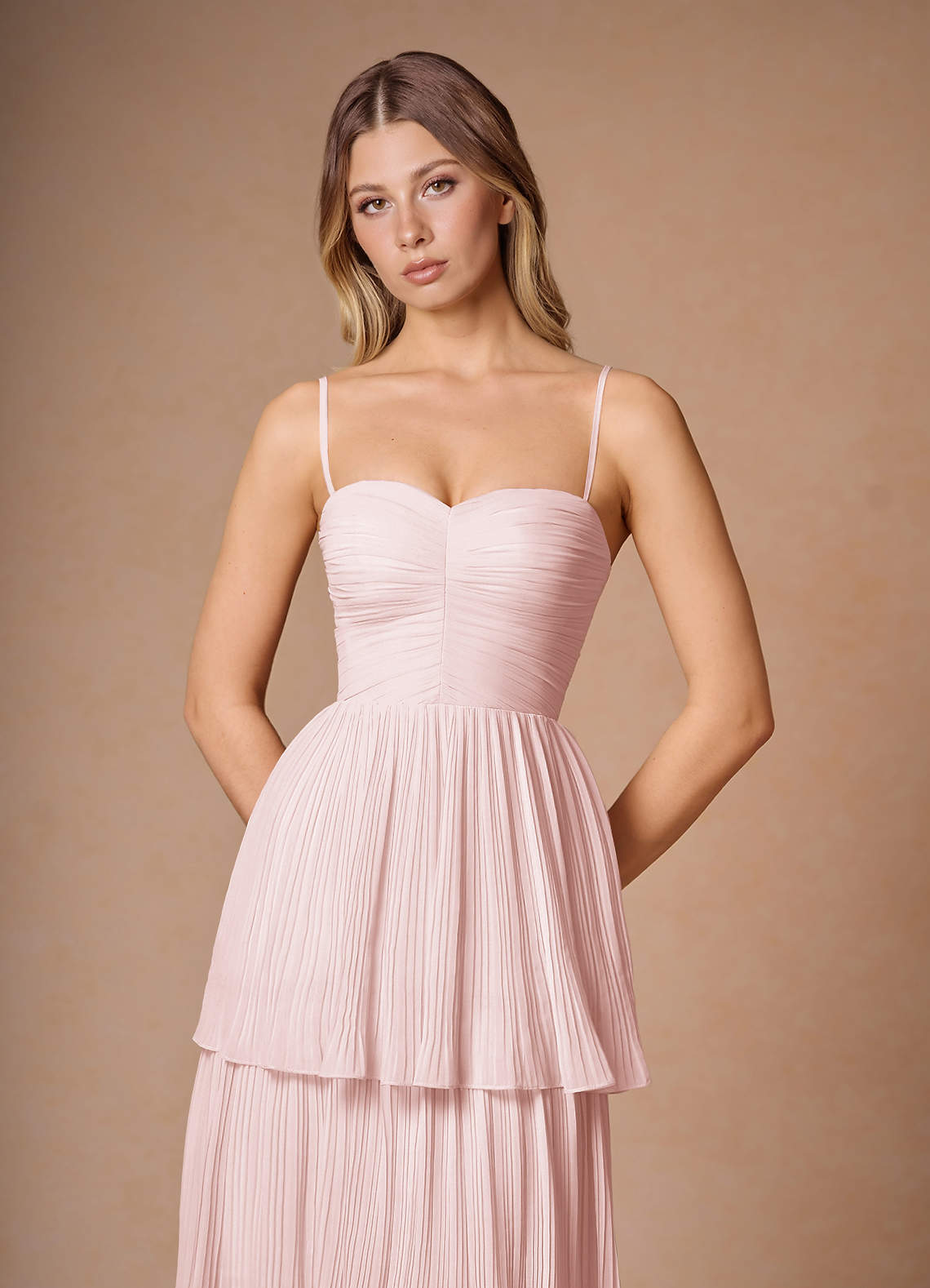 Isla Powder Pink Maxi Dress  Dress