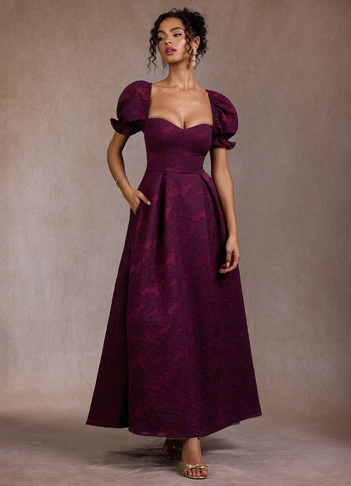 Gabby Plum Orchid Maxi Dress