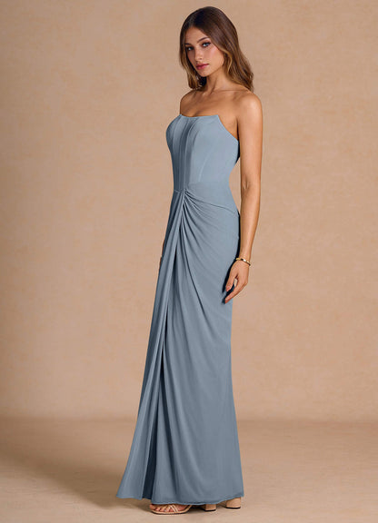 Anais Powder Blue Maxi Dress  Dress