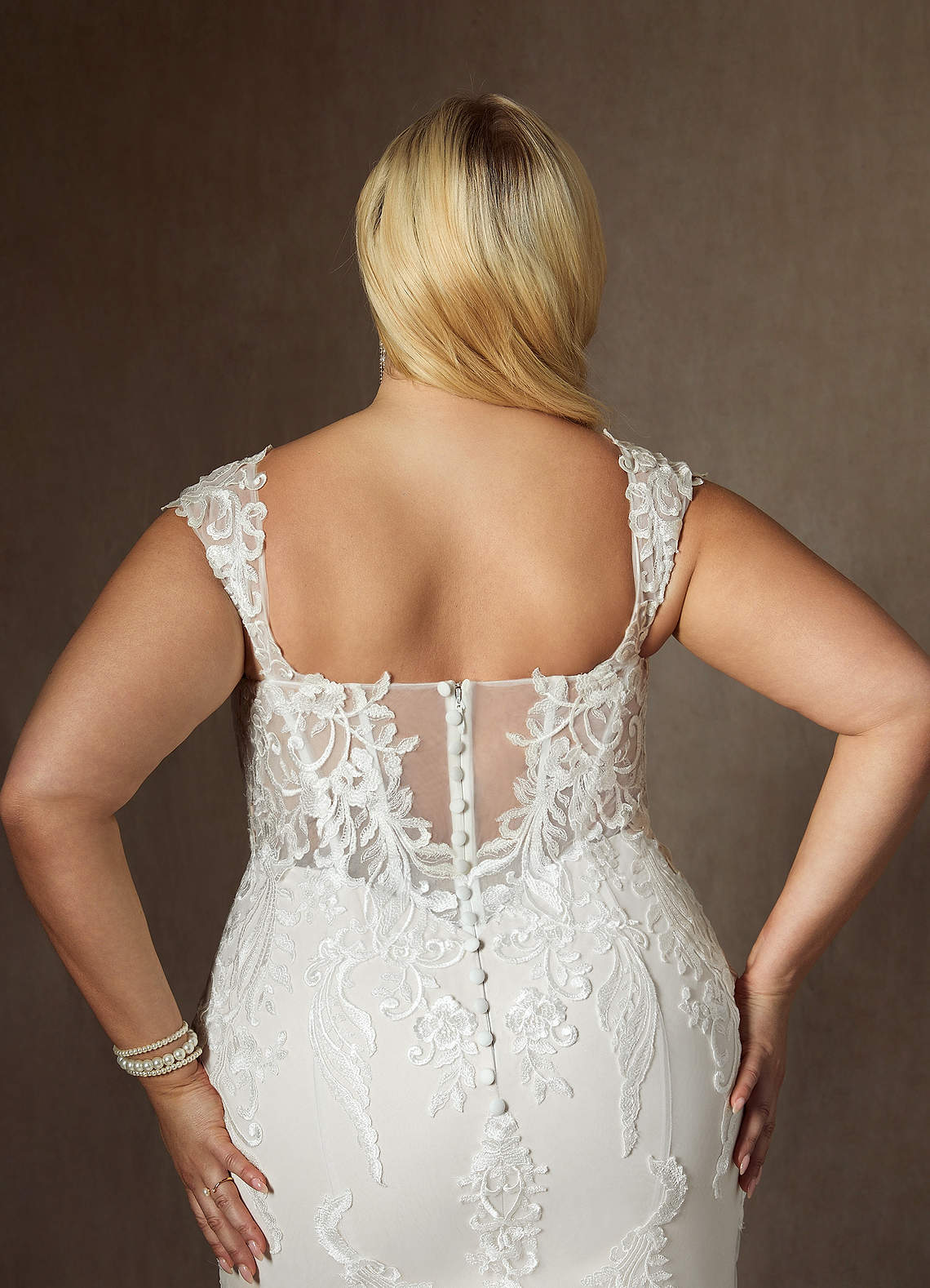 Diamond White Mermaid Sequins Satin Dress