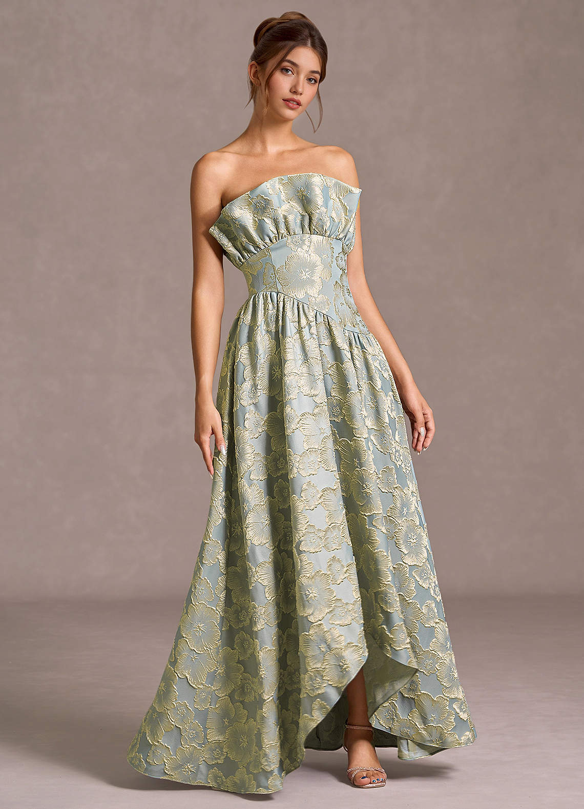 Saoirse Blue Maxi Dress