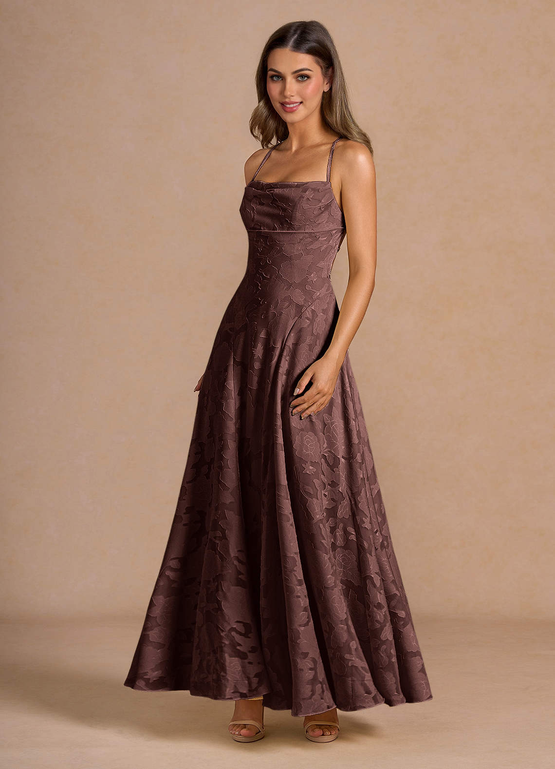 Irelia Mocha Coco Maxi Dress  Dress