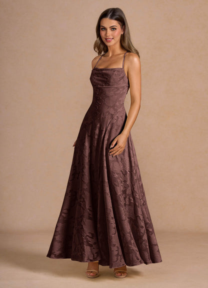 Marlo Mocha Coco Corset Prom Dress
