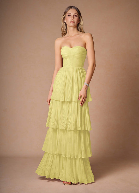Isla Lemon Sorbet Maxi Dress