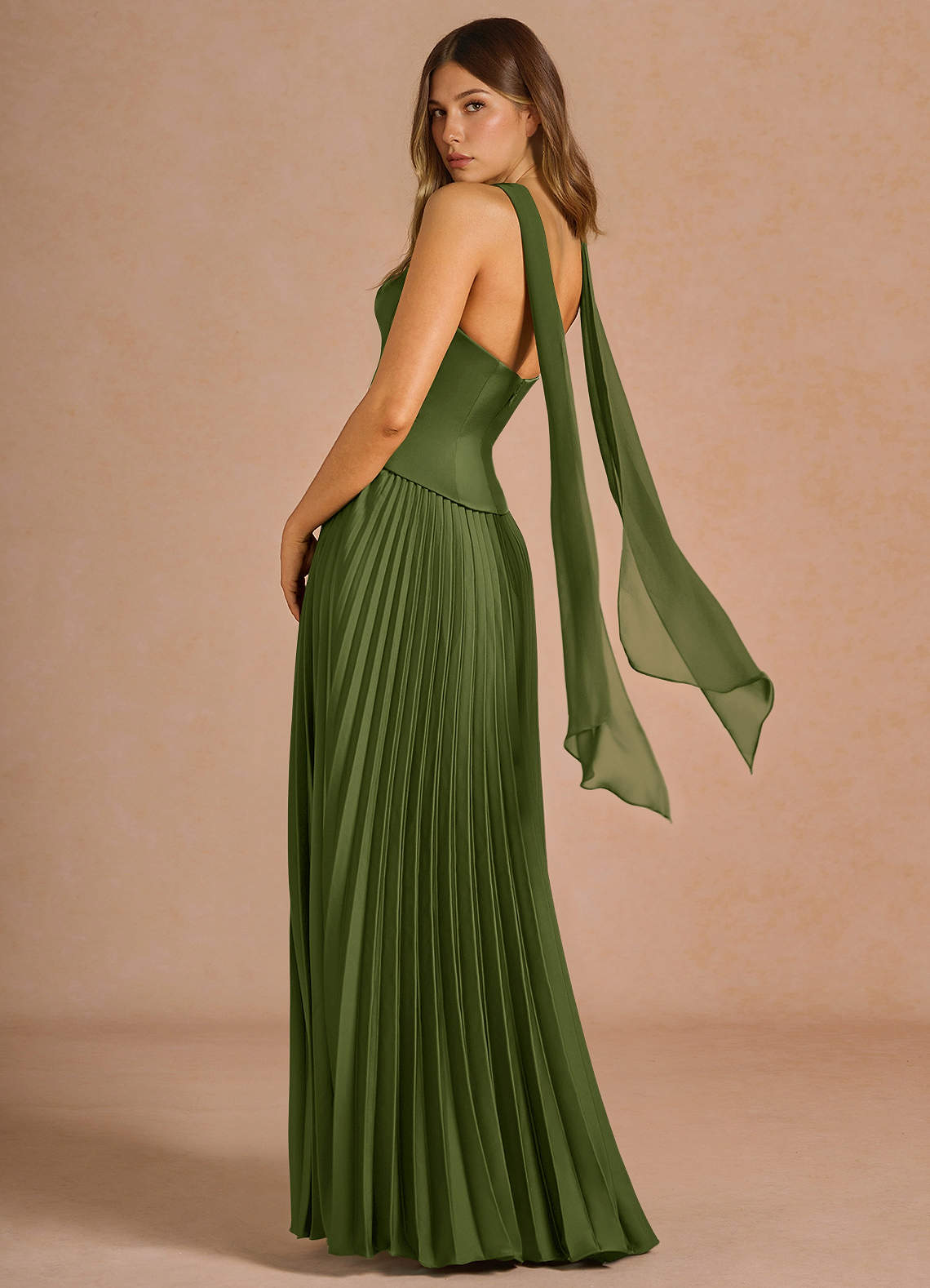 Rylan Olive Maxi Dress