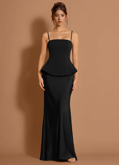 Zeraya Black Maxi Dress