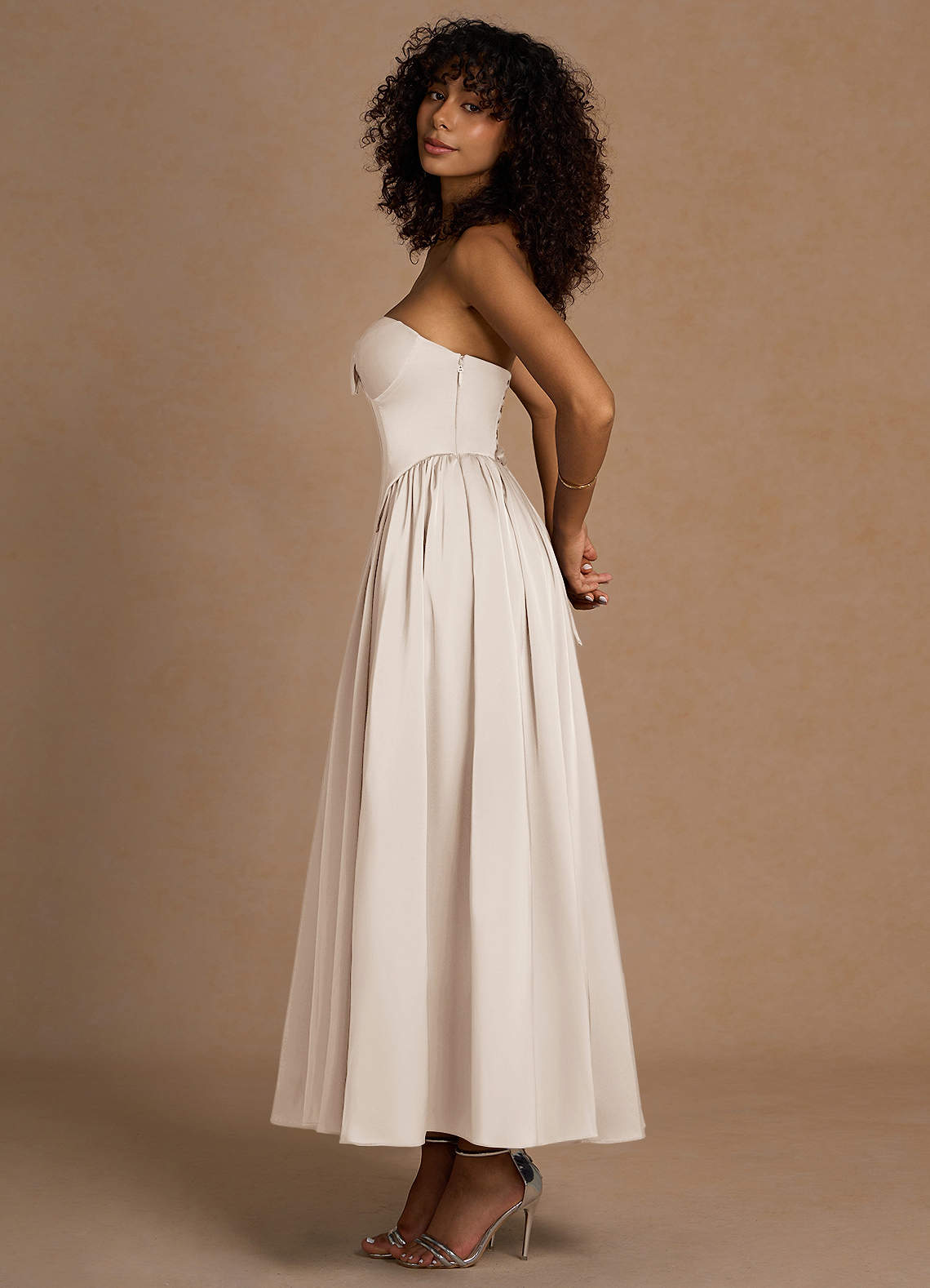 Eloise Cream Maxi Dress  Dress