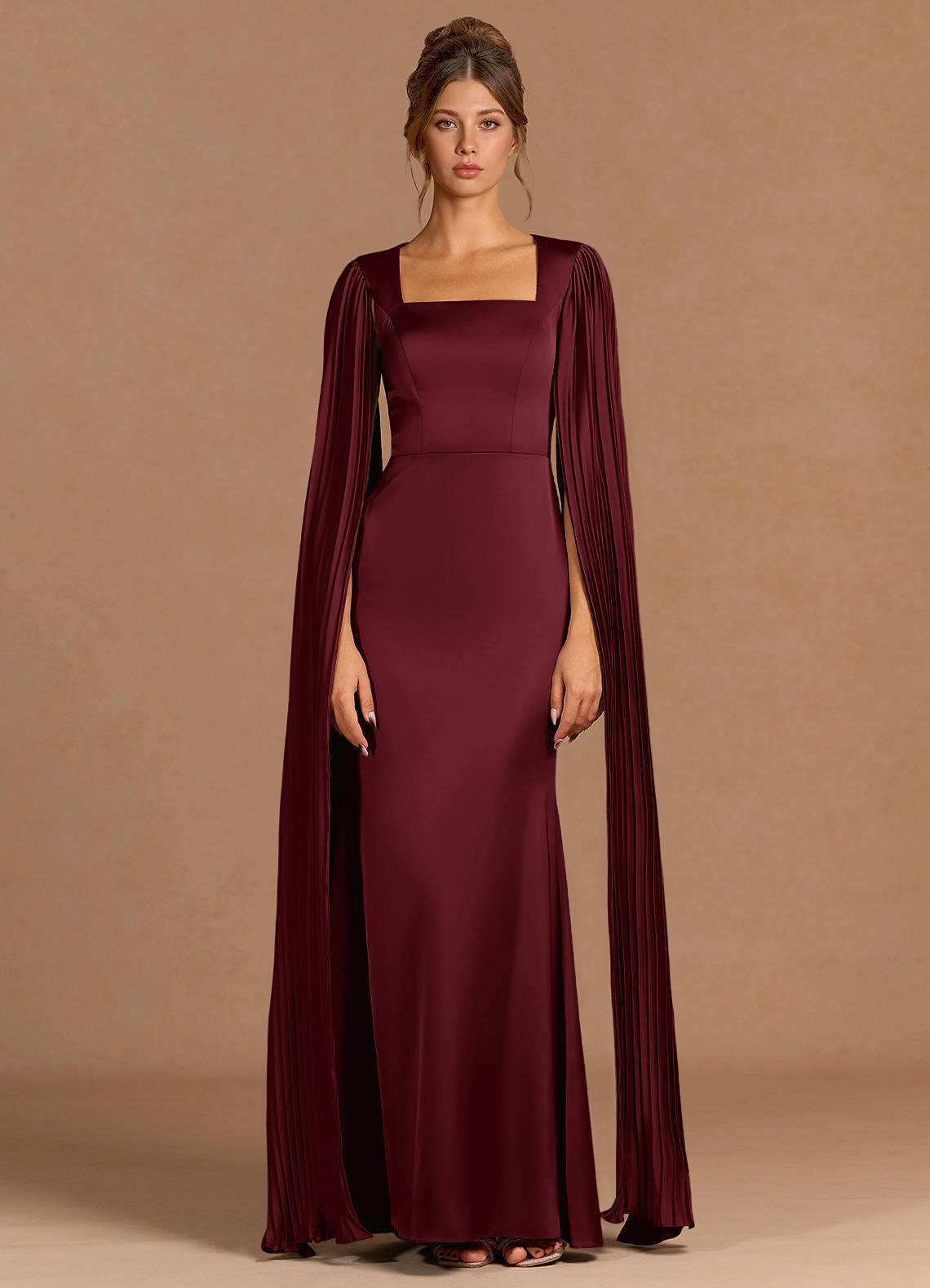 Wysteria Wine Maxi Dress