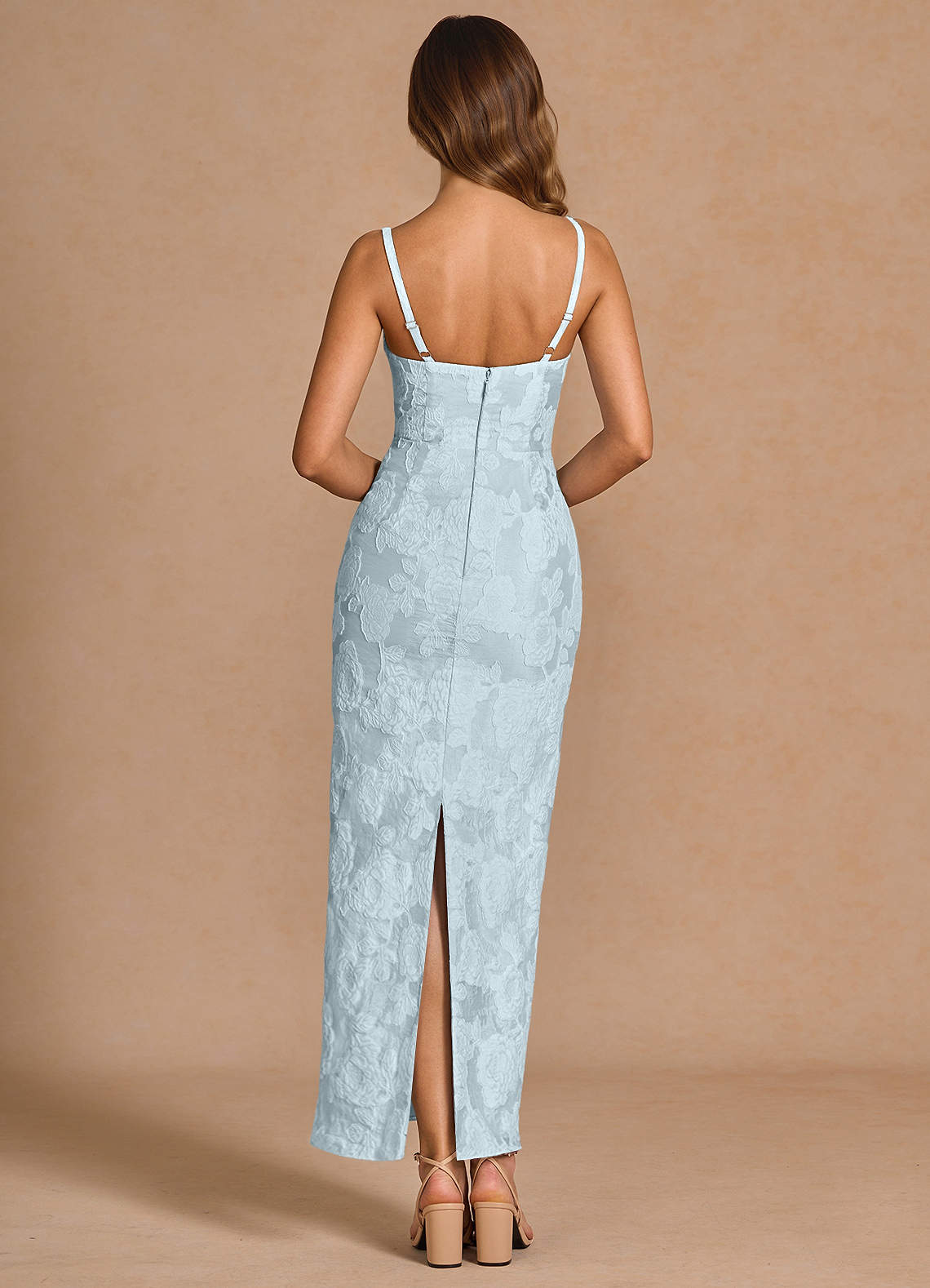 Odette Pale Blue Maxi Dress