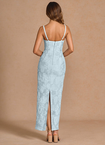 Odette Pale Blue Maxi Dress
