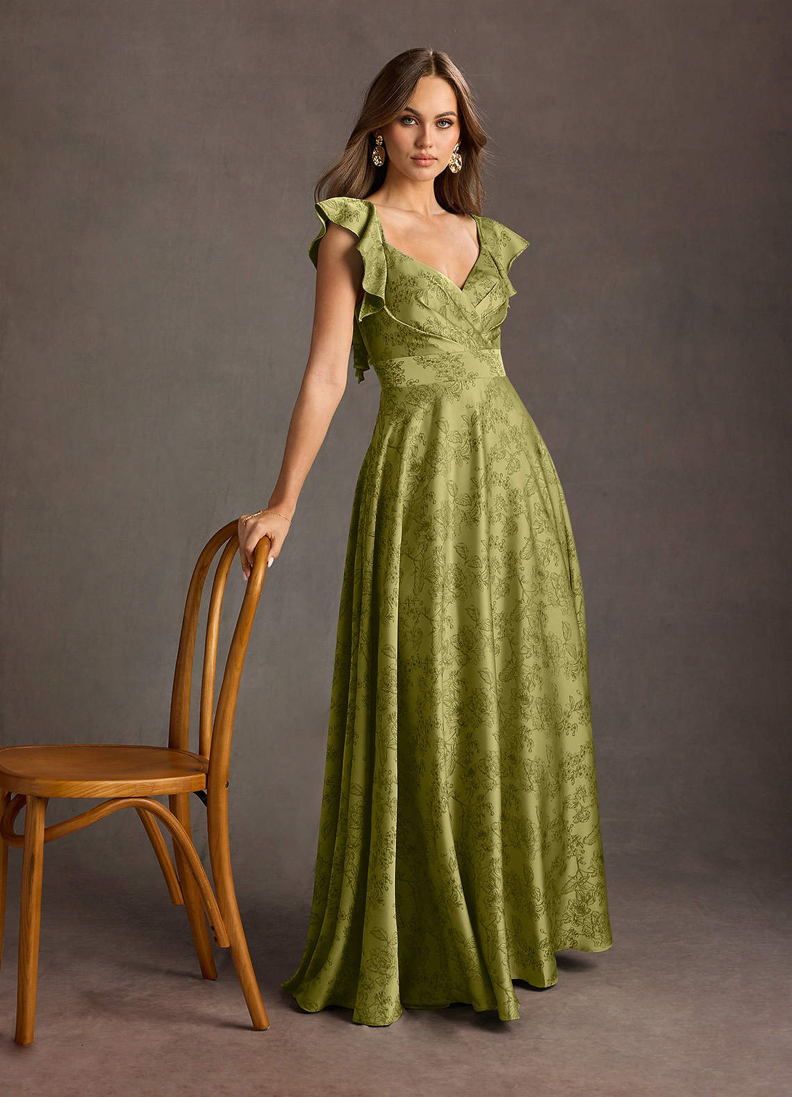 Leilani Moss Navy Maxi Dress  Dress