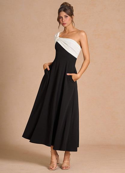 Nerina Black Midi Dress  Dress