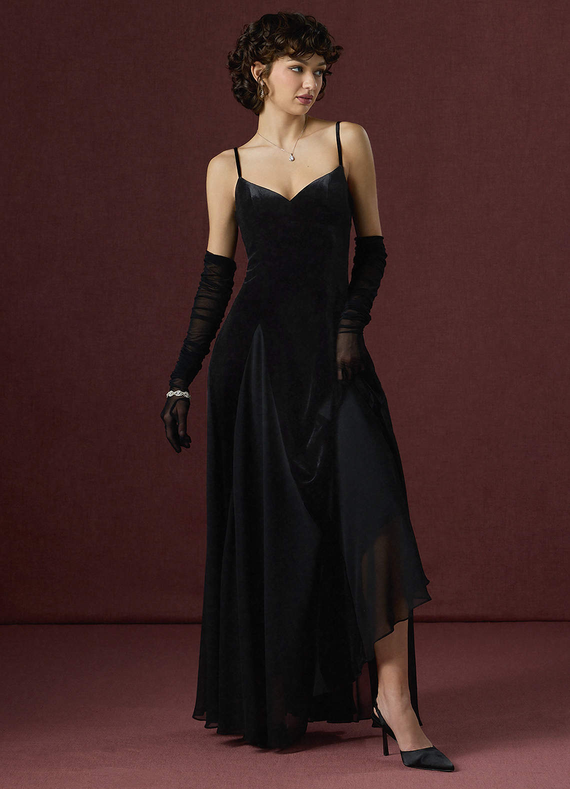 Norma Black Maxi Dress  Dress