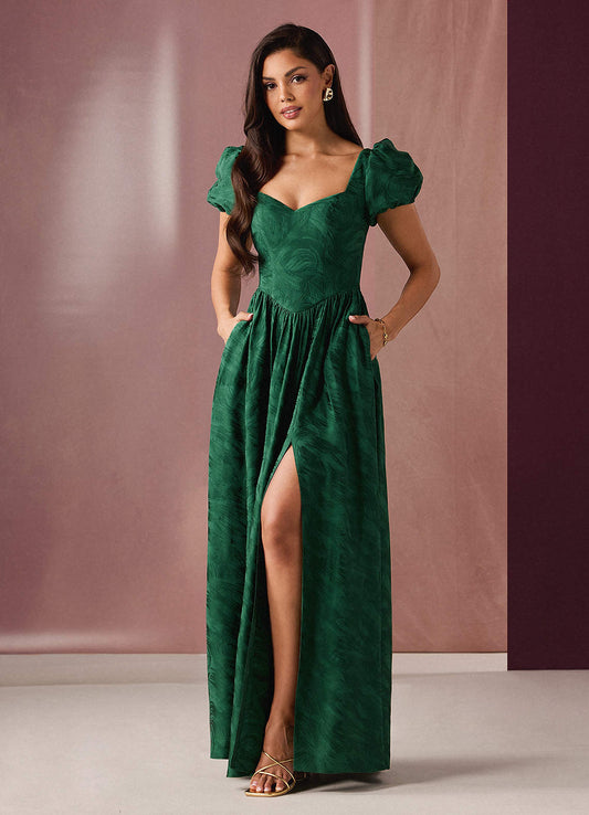 Barbra Emerald Maxi Dress