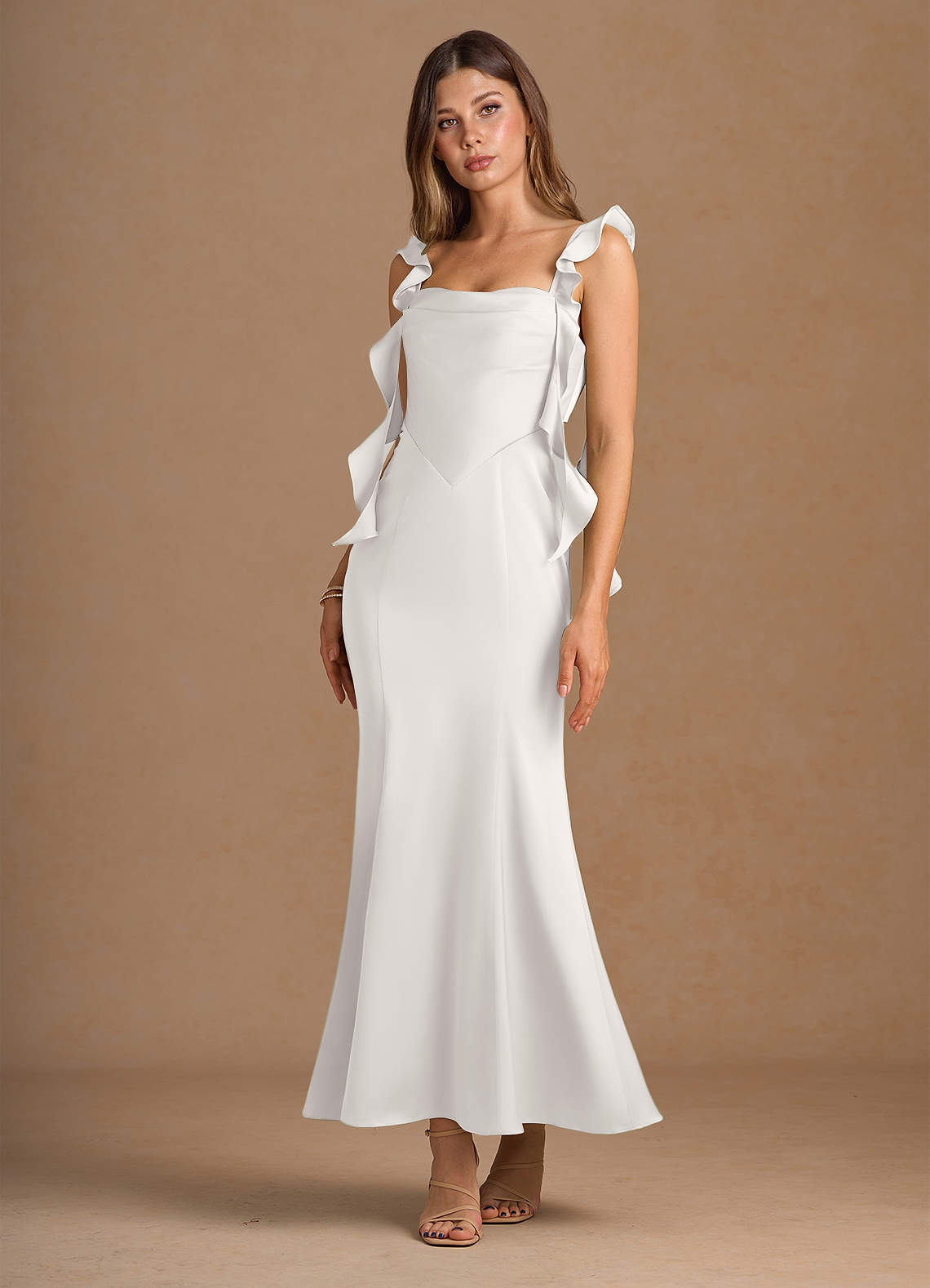 Lilibet White Maxi Dress  Dress