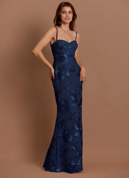 Anika Navy Maxi Dress