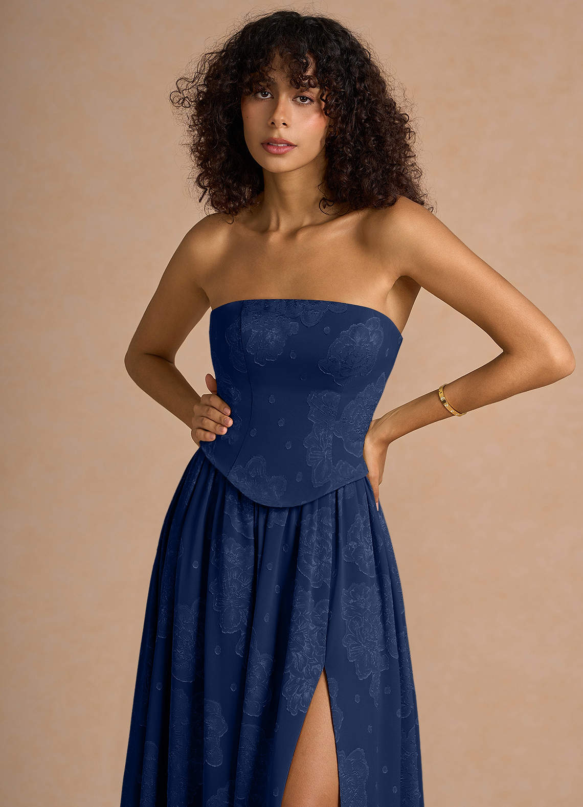 Isaura Navy Maxi Dress  Dress