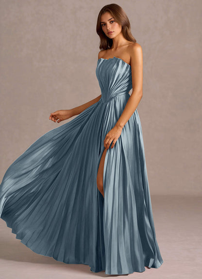 Kaia Powder Blue Maxi Dress  Dress