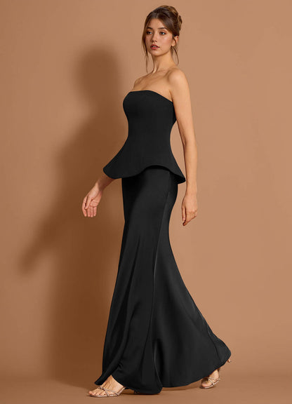 Zeraya Black Maxi Dress
