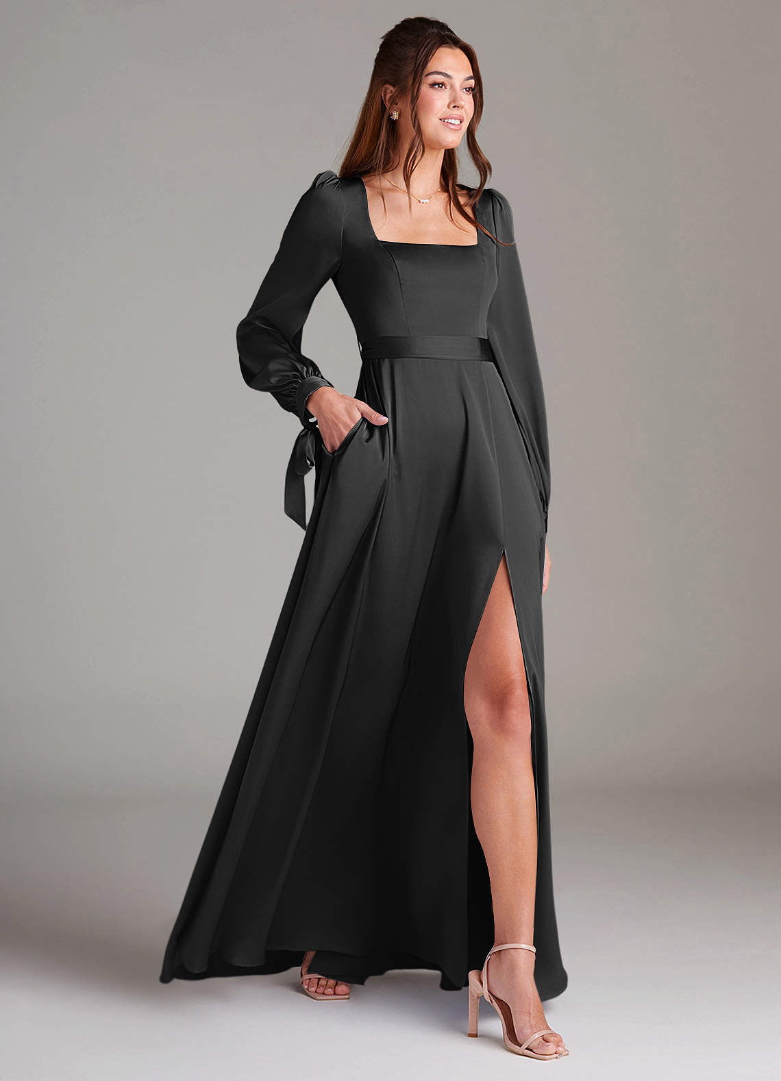 Leonia Black Maxi Dress  Dress