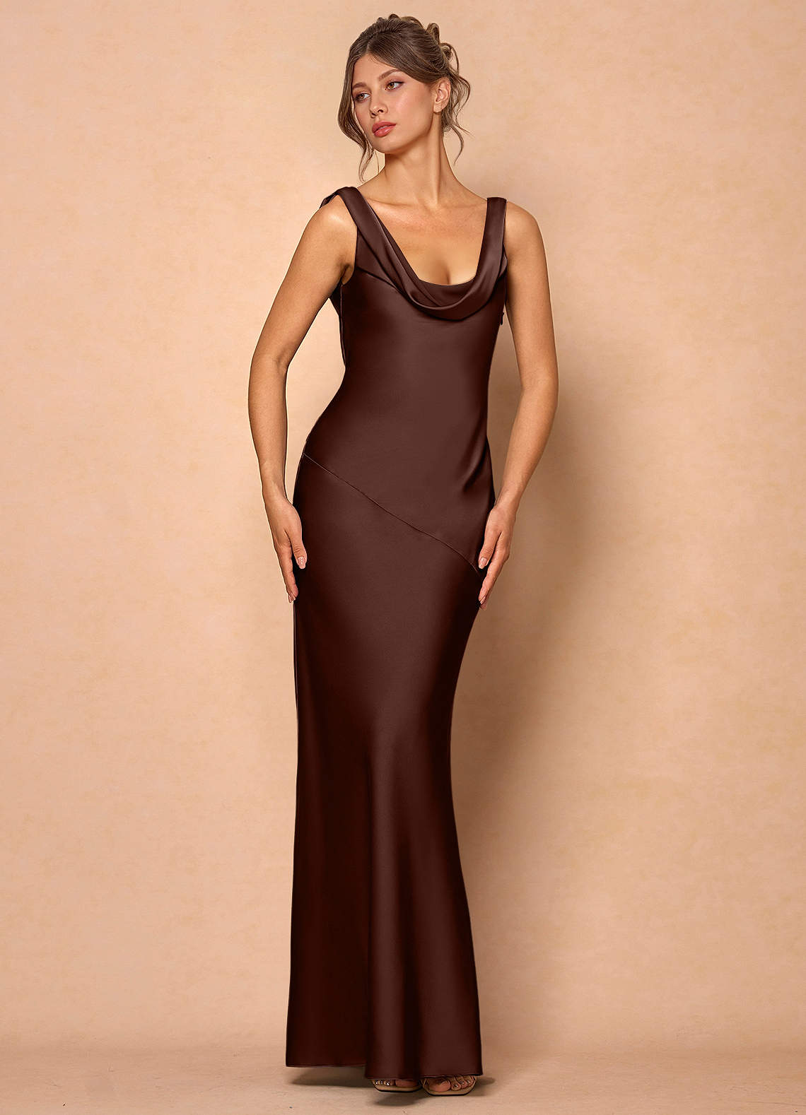 Rylina Mocha Coco Maxi Dress